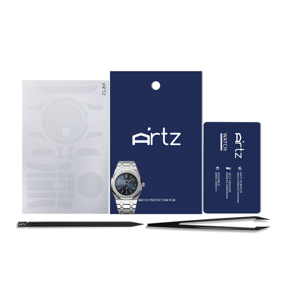 ARTZ 手表保护膜适用于爱彼皇家橡树 41 15400ST.OO.1220ST.03