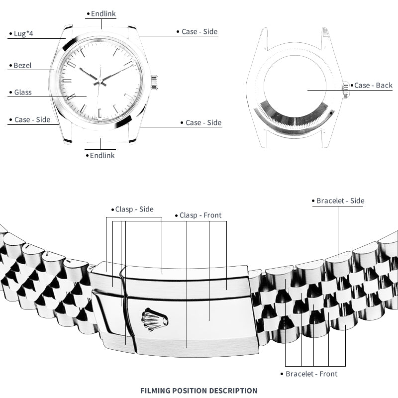 ARTZ 手表保护膜 适用于 ROLEX LADY-DATEJUST 26 179174