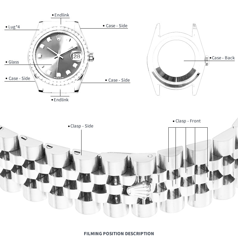 ARTZ WATCH PROTECTIVE FILM FOR ROLEX DATEJUST 26 179384-63130G